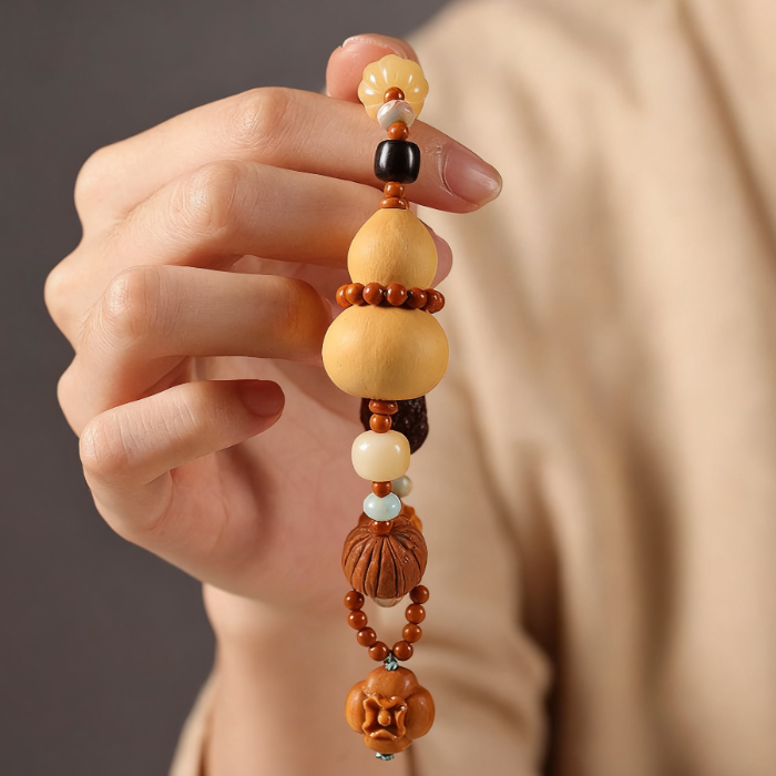 Handcrafted Multi-Element Wooden Bead Bracelets – Prosperity & Blessings Collection