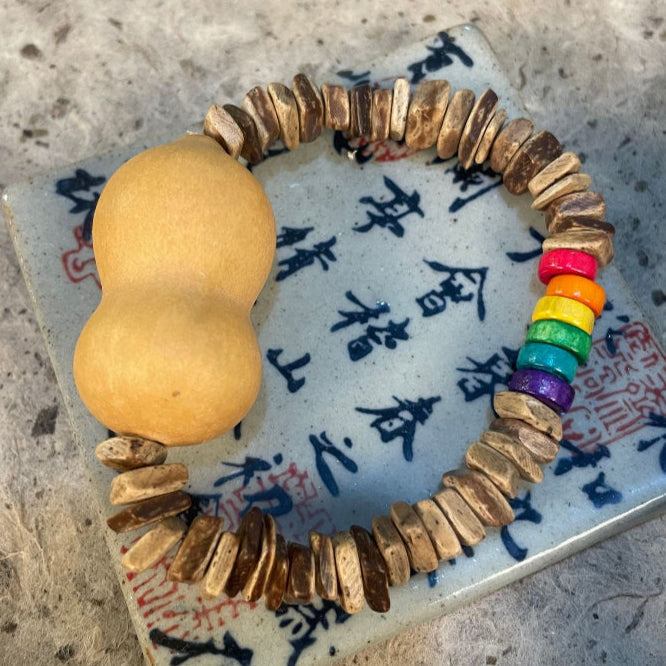 Handmade Gourd Bead Bracelets – Prosperity & Blessings Collection