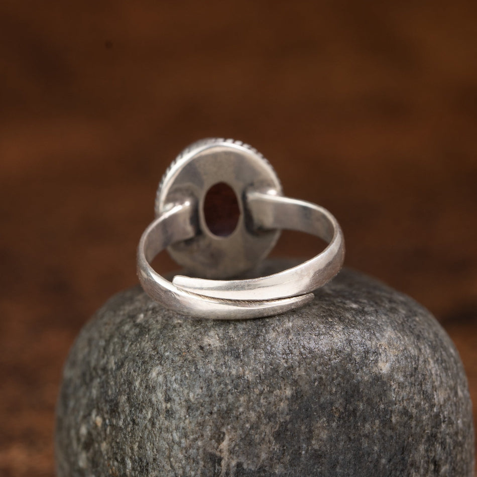 Amethyst 925 Sterling Silver Ring – Peace & Clarity
