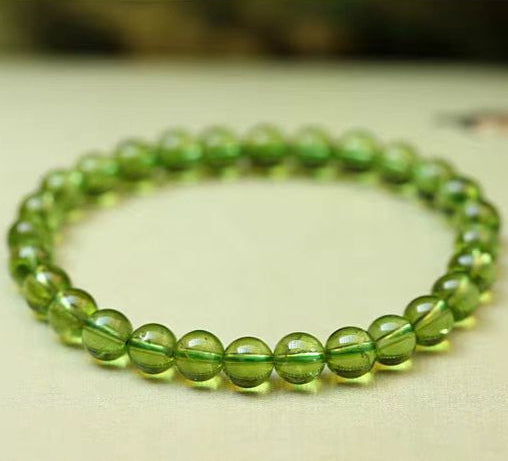 Peridot Crystal Bracelet – Renewal & Prosperity